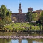 1080px il castello sforzesco visto dal parco sempione - Artemisia