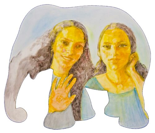 sagoma elefante rita